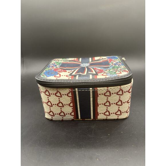 Brighton SOFT CASE TRAVEL JEWELRY Ring BOX ZIPPER BE YOUR KIND OF BEAUTIFUL! - Picture 2 of 6